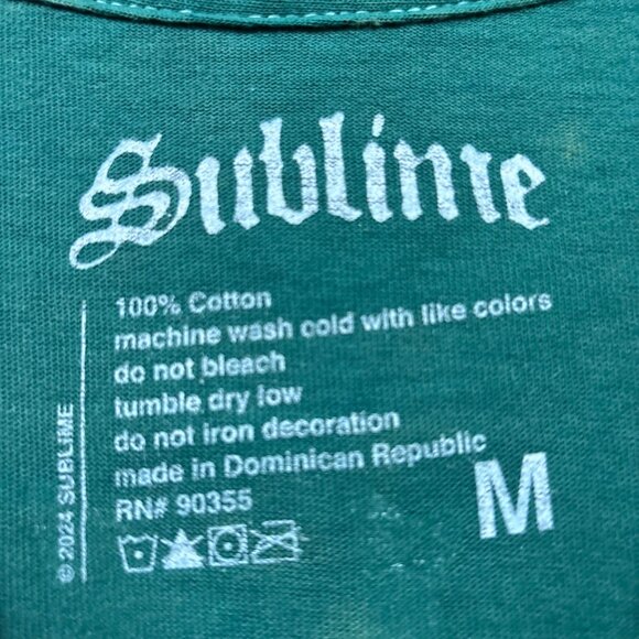 Sublime 40oz to Freedom Album Track-listing Band T-Shirt M - Picture 4 of 5